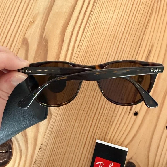 Rayban Polarized Wayfarer II Tortoise Brown - Picture 8 of 11